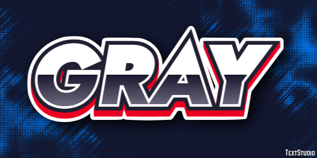 Gray Text Effect