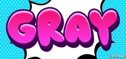 Gray Text Effect