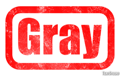 Gray Text Effect
