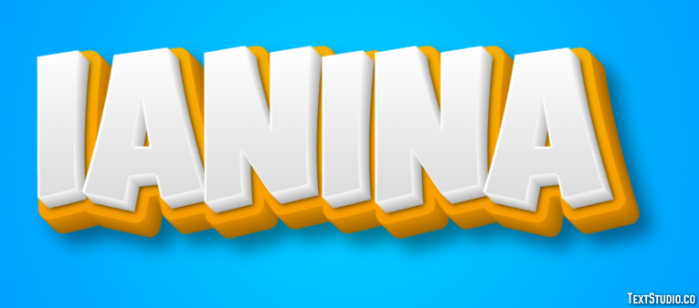 Ianina Effetto testo