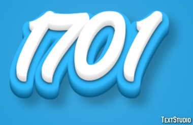 1701 Эффект текста