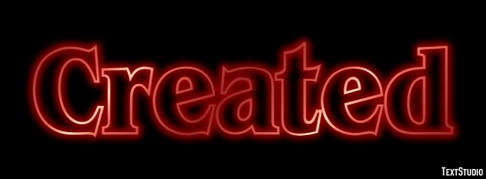 Created Text Effect