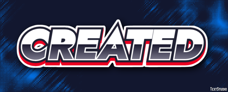 Created Texteffekt