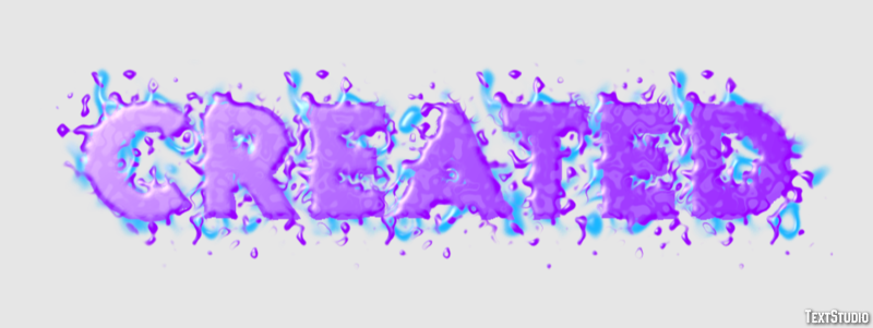 Created Text Effect