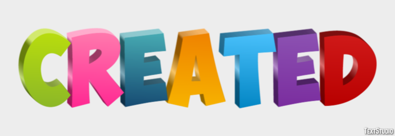 Created Text Effect