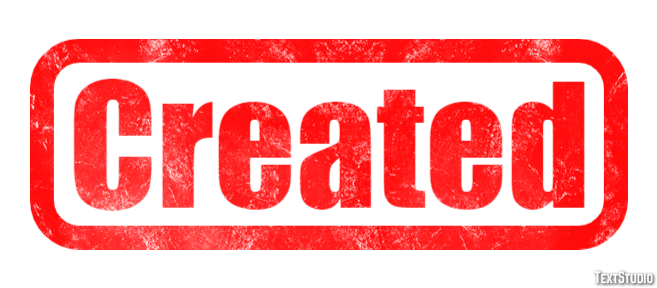 Created Metin Efekti