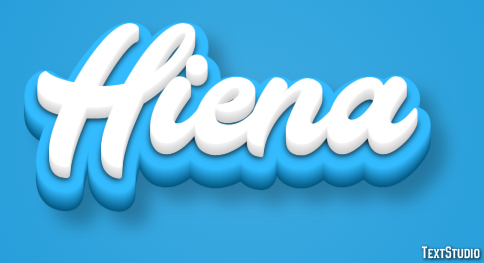 Hiena Texteffekt