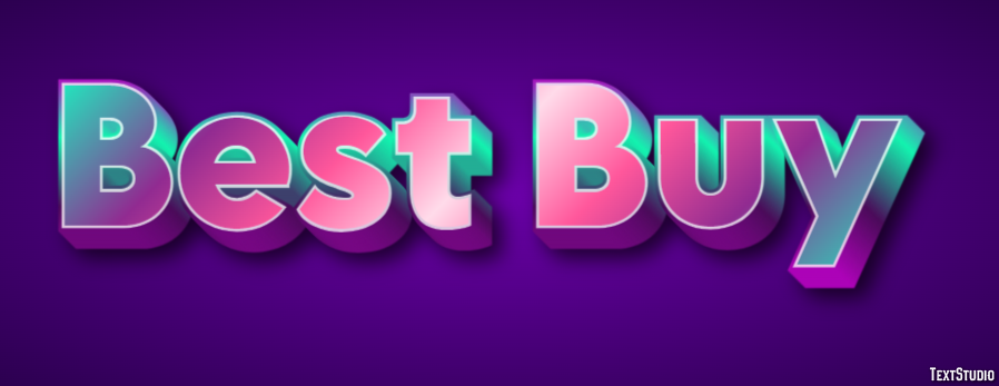 Best Buy Efecto de texto