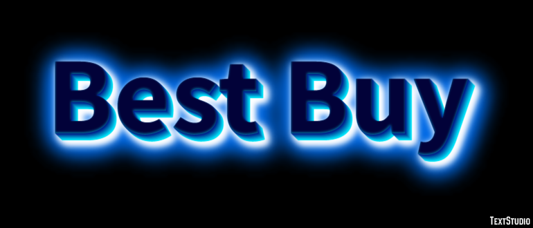 Best Buy Efecto de Texto