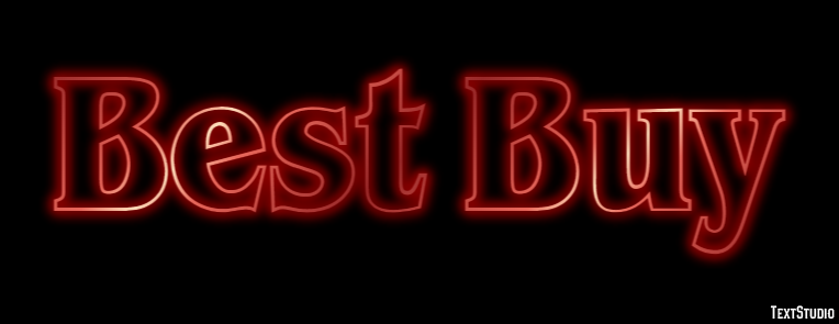Best Buy Efecto de texto