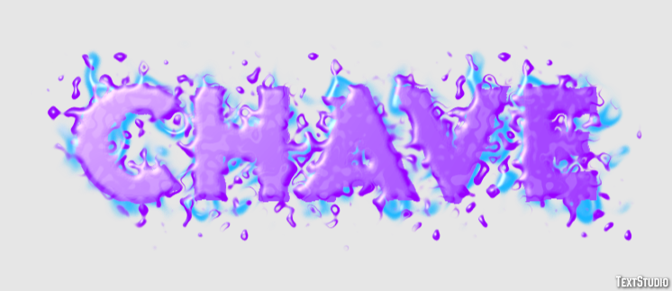 Chave Efeito do texto