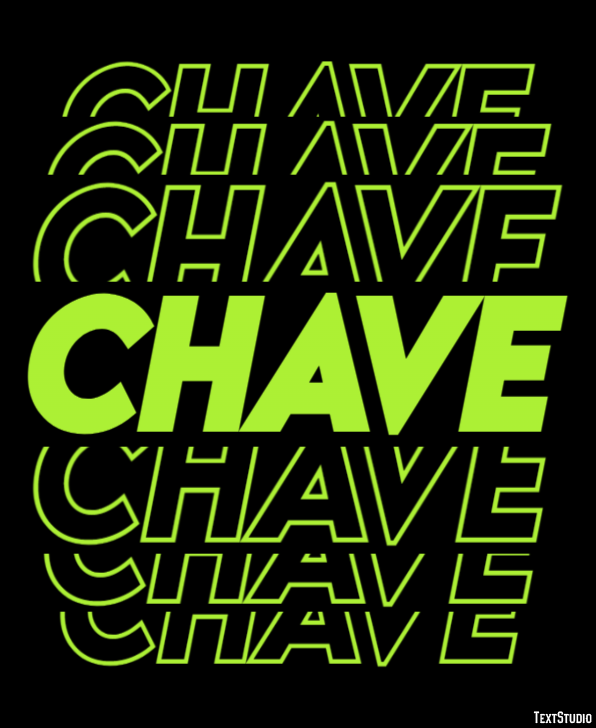 Chave Efeito do texto