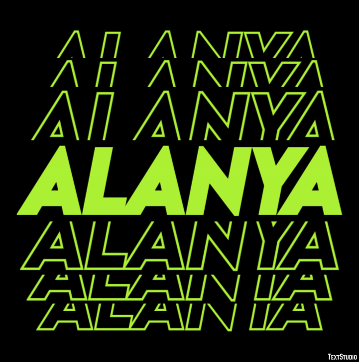 Alanya Efekt tekstowy