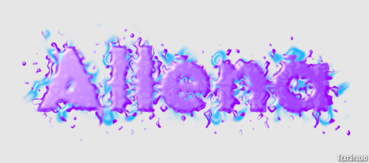 Allena Texteffekt