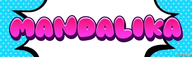 Mandalika Texteffekt