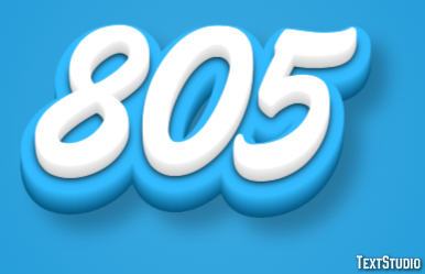 805 Texteffekt
