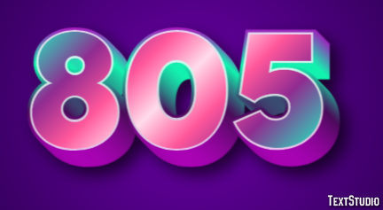 805 Texteffekt