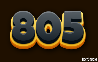 805 Texteffekt