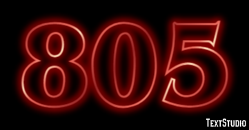 805 Texteffekt