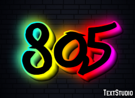 805 Texteffekt