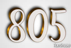 805 Texteffekt
