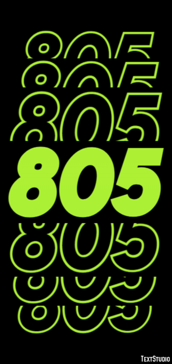 805 Texteffekt