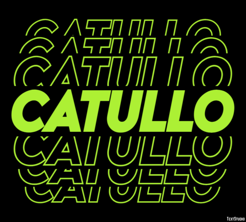 Catullo Effetto testo