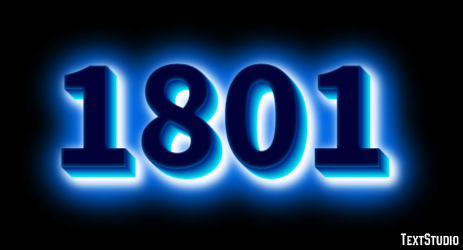 1801 Эффект текста