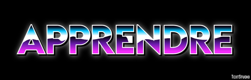 Apprendre Efecto de Texto
