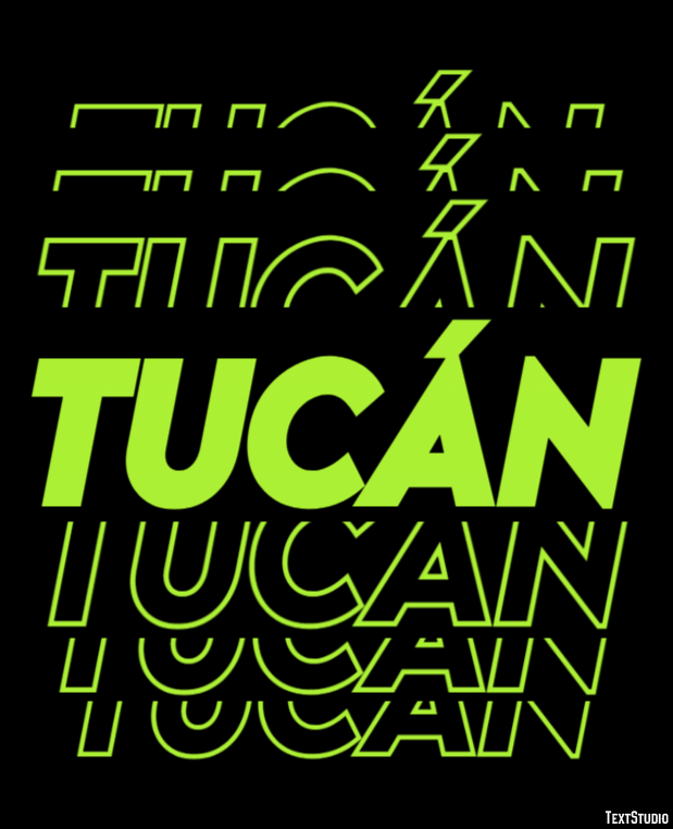 Tucán Efekt tekstowy