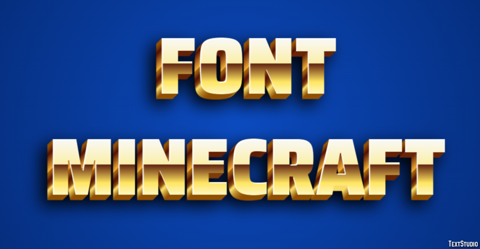 Font Minecraft Text Effect