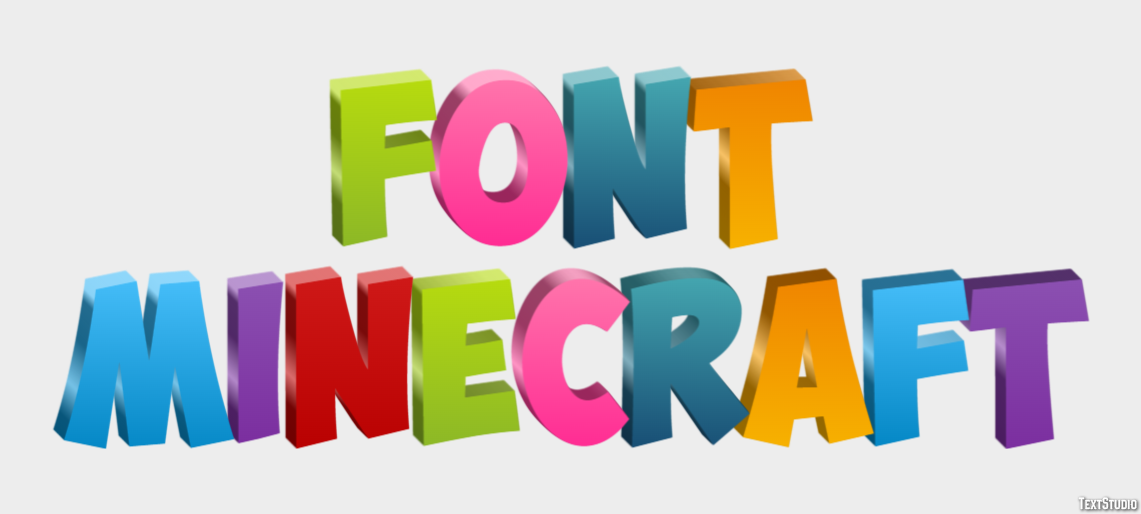 Font Minecraft Text Effect
