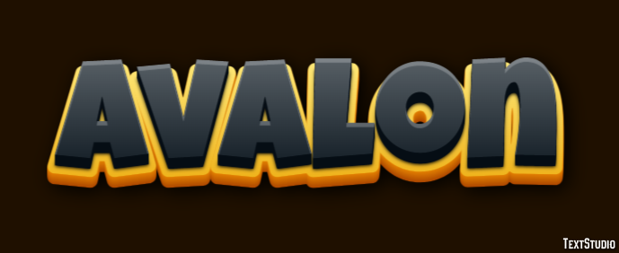 Avalon Efekt tekstowy