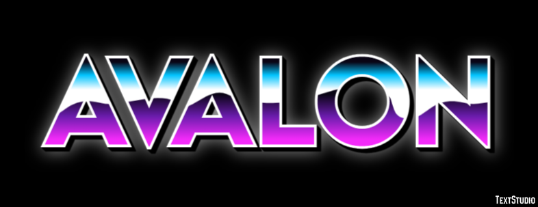 Avalon Text Effect