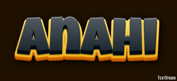 Anahi Text Effect