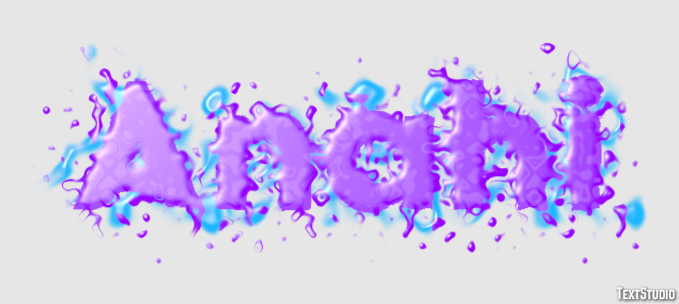 Anahi Text Effect