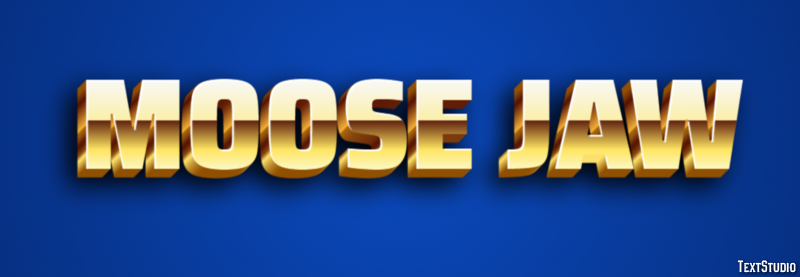 Moose Jaw Effetto testo
