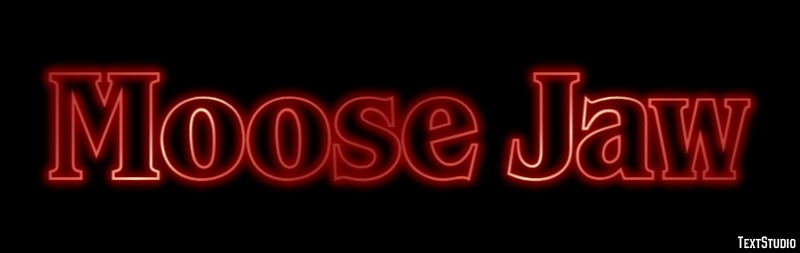 Moose Jaw Effetto testo
