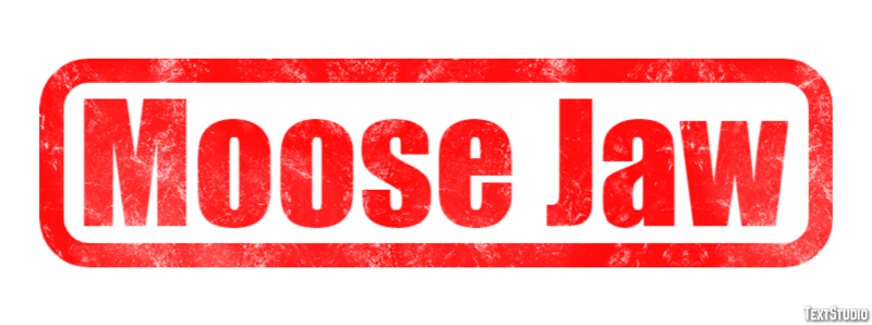 Moose Jaw Effetto testo