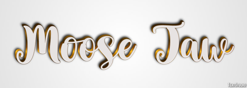 Moose Jaw Effetto testo