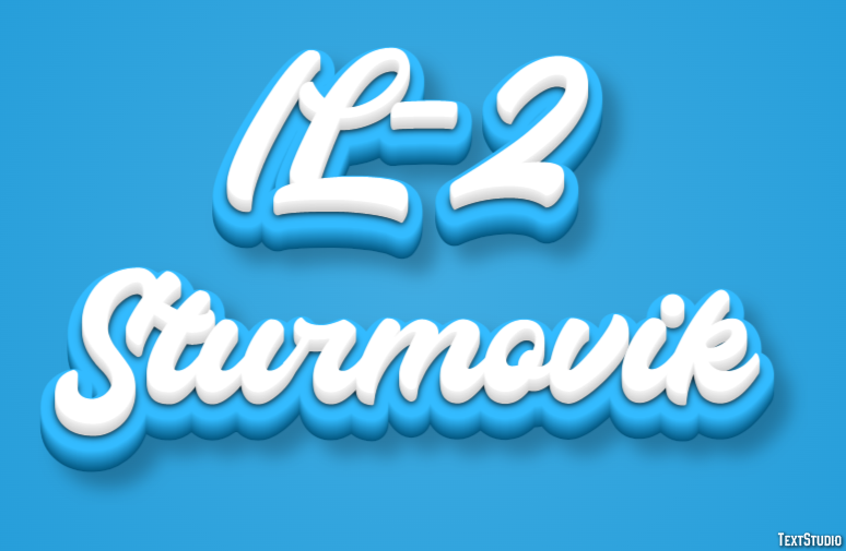 IL-2 Sturmovik Effet de texte