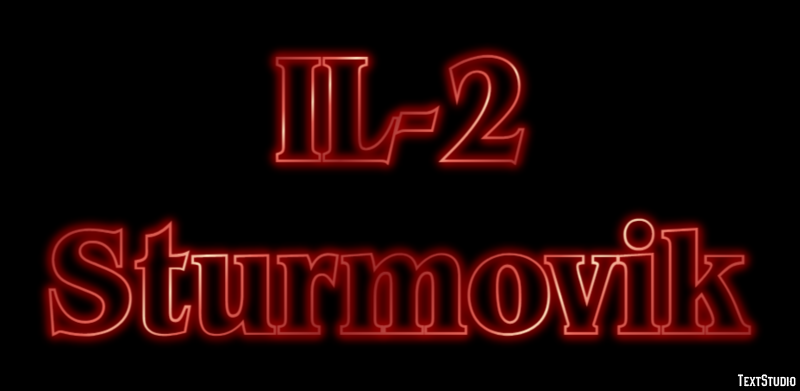 IL-2 Sturmovik Effet de texte