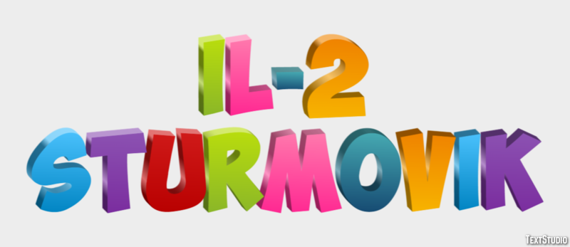 IL-2 Sturmovik Effet de Texte