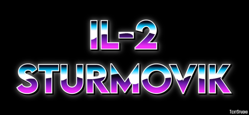 IL-2 Sturmovik Effet de Texte