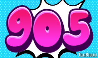905 Efecto de Texto