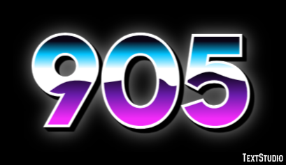 905 Efecto de Texto
