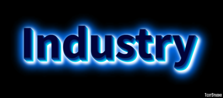 Industry Text Effect
