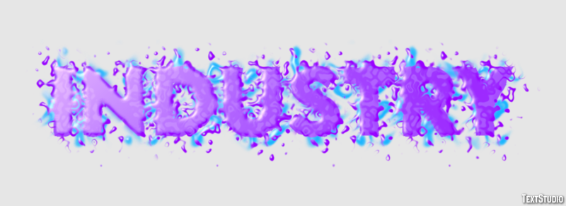 Industry Text Effect