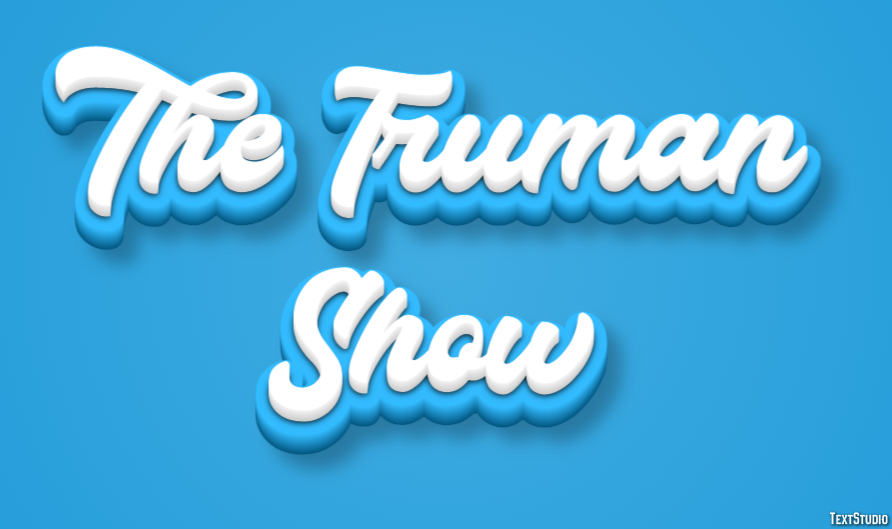 The Truman Show Text Effect
