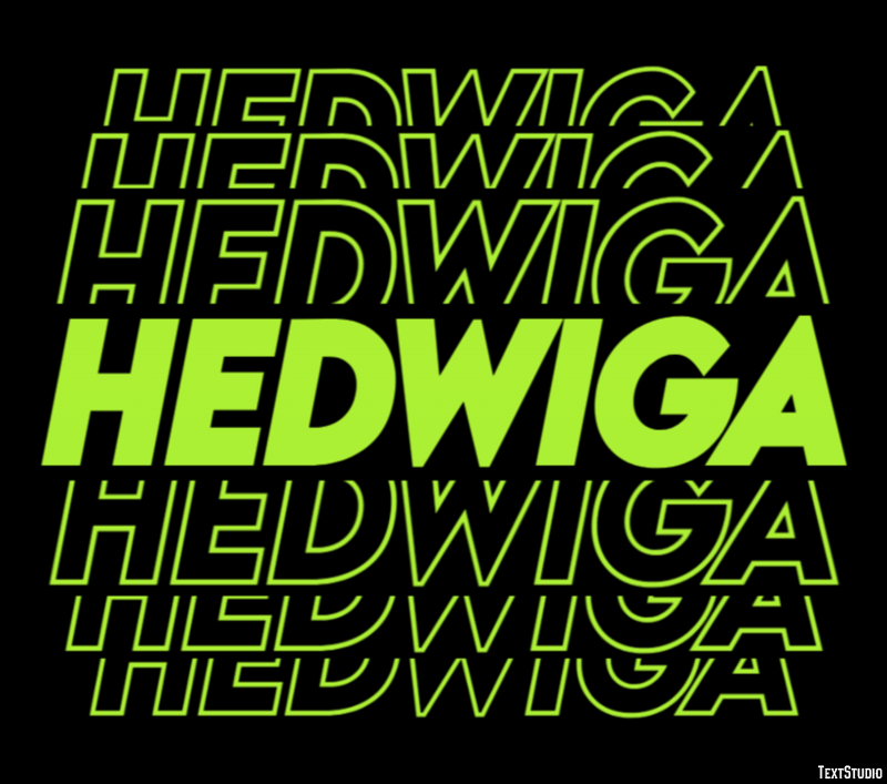 Hedwiga Efekt tekstowy